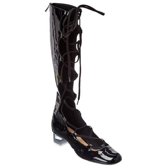 Dior Diorarty Patent Boot, Black - Picture 1 of 5